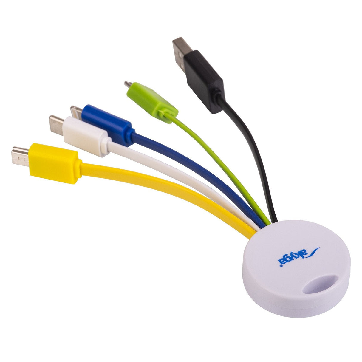 Akyga Ak-Ad-51 Adapter Pendant Cable De Alimentacion Usb 5 In 1