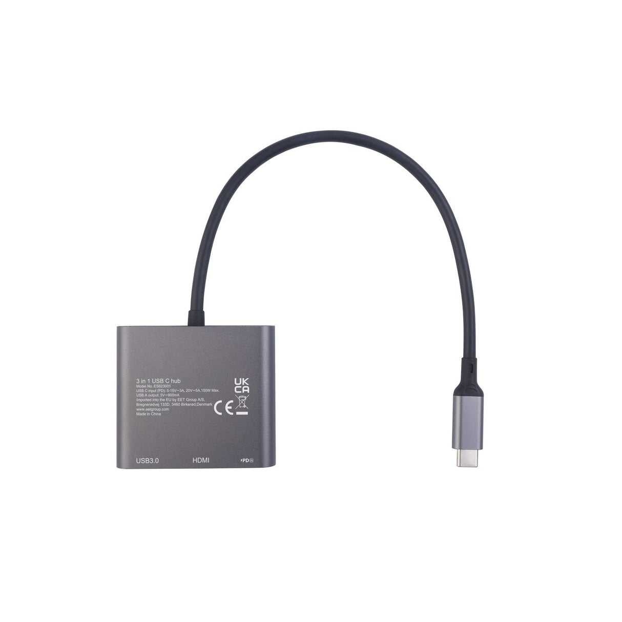 Usb-C Av Multiport Hub Usb-C  3.2 Gen 1, 0.2m