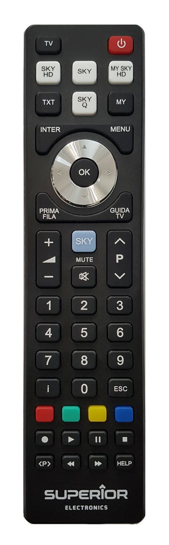 EAN 8054242080612 - Superior Electronics SUPTRB027 mando a distancia Cielo Botones imagen 1