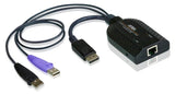 Adaptador Kvm Displayport Usb Compatible Smart Card Con Virtual Media Ka7169