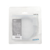 EAN 4052792062205 - LogiLink CUA0100 cambiador de género para cable DisplayPort USB 3.2 Gen1 Type-C Negro, Gris imagen 3