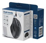Gembird Dual-Mode 6-Button Wireless Mouse 2.4g + Bt Black