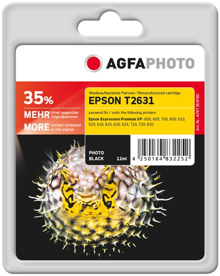 Tinta  Apet263pbd Ap Epson T2631 Xp Tinte