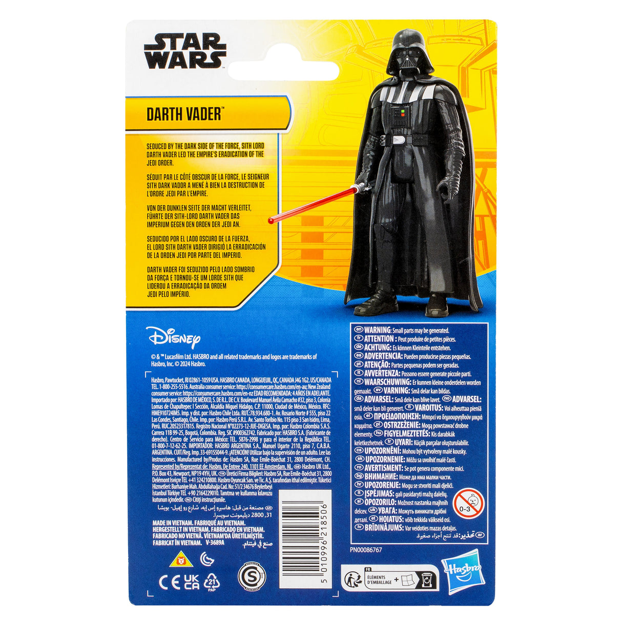 Figura Darth Vader Star Wars 10cm