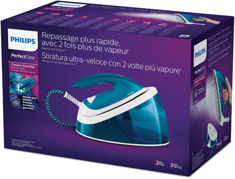 EAN 8710103963172 - Philips GC6815/20 estación plancha al vapor 2400 W 1,3 L Suela de SteamGlide Azul, Blanco imagen 4