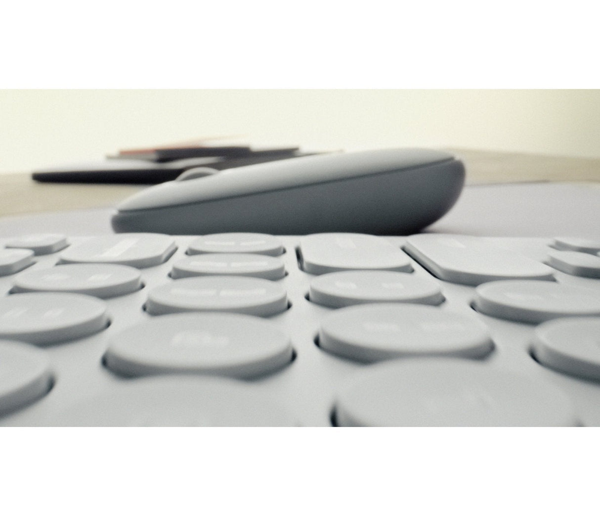 Ratón Logitech Pebble 2 M350s Wireless + Bluetooth Blanco 910-007013