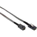 Cable Inline Mini Sas Hd Sff-8643 A Sff-8087 Con Banda Lateral De 1 M