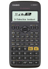 Calculadora Científica Casio Fx-350cex, 379 Funciones, 77x166mm, Negra