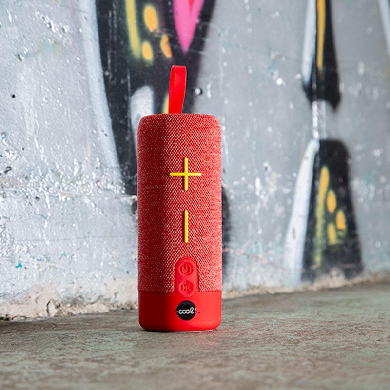 Cool Altavoz Msica  Bluetooth  10w Bass Rojo