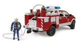 Vehículo De Bomberos Brother Ram 2500 Con Luces Y Sonido, Modelo De Vehículo 4001702025441