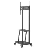 Techly Floor Stand With Shelf For 32-70" Lcd Led Plasma Tv