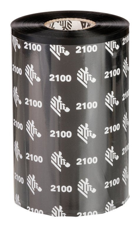Cinta Zebra 02100bk06045 - Negro - Transferencia Térmica - 12 / Paquete