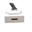 EAN 5714590002768 - Garbot FA-2420-HDMI-F/F-P-20CM toma de corriente Blanco imagen 1