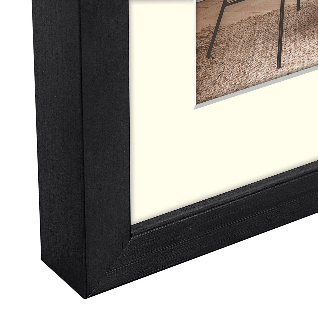 Zep Malmo Black      20x30/30x40 Holz Mit Passepartout     V4534b