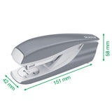 Leitz Grapadora Nexxt 5502 Wow Violeta-Metallic