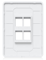 Universal Keystone Wall Plate  With Paintable Cover For A