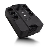 Ewent Ups 600va Line Interactive With Avr, 6 X Cee7/3 Port Line Interactive, 600 Va, 360 W, Avr, 6x Type F (Cee7/3)