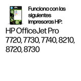 EAN 0199764688682 - HP 953 4-Pack CMYK(4) Original Ink Cartridge Combo cartucho de tinta 4 pieza(s) Rendimiento estándar Negr imagen 2