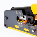 Herramienta De Crimpado Para Conectores Cat5/6/6a/7 Y Pass Through Apta Para Mp0078, Mp0030, Mp0048 Logilink
