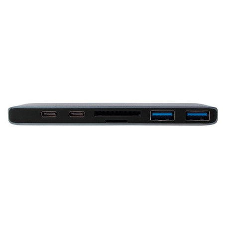 EAN 4052792048469 - LogiLink UA0302 base para portátil y replicador de puertos USB 3.2 Gen 1 (3.1 Gen 1) Type-C Aluminio, Neg imagen 5