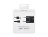 Cargador De Pared Samsung Ep-Ta20ebe 1xusb + Cable Usb Tipo-C 15w