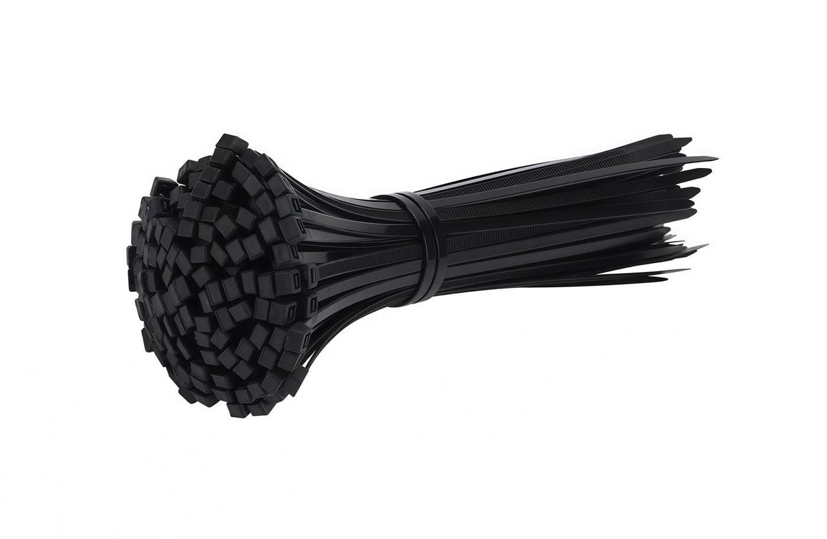 Microconnect Cabletie6 Presilla Brida Tipo Escalera Negro 100 Pieza(S)