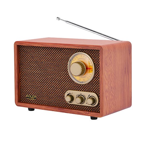 Radio Adler Ad 1171 Retro  With Bluetooth, Brown