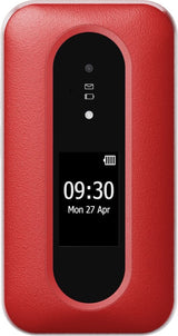 Telefono Movil Doro Leva L30 2.8" 4g Rojo Blanco