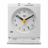 Reloj Despertador Plegable Braun Bc 05 W Cuarzo Blanco