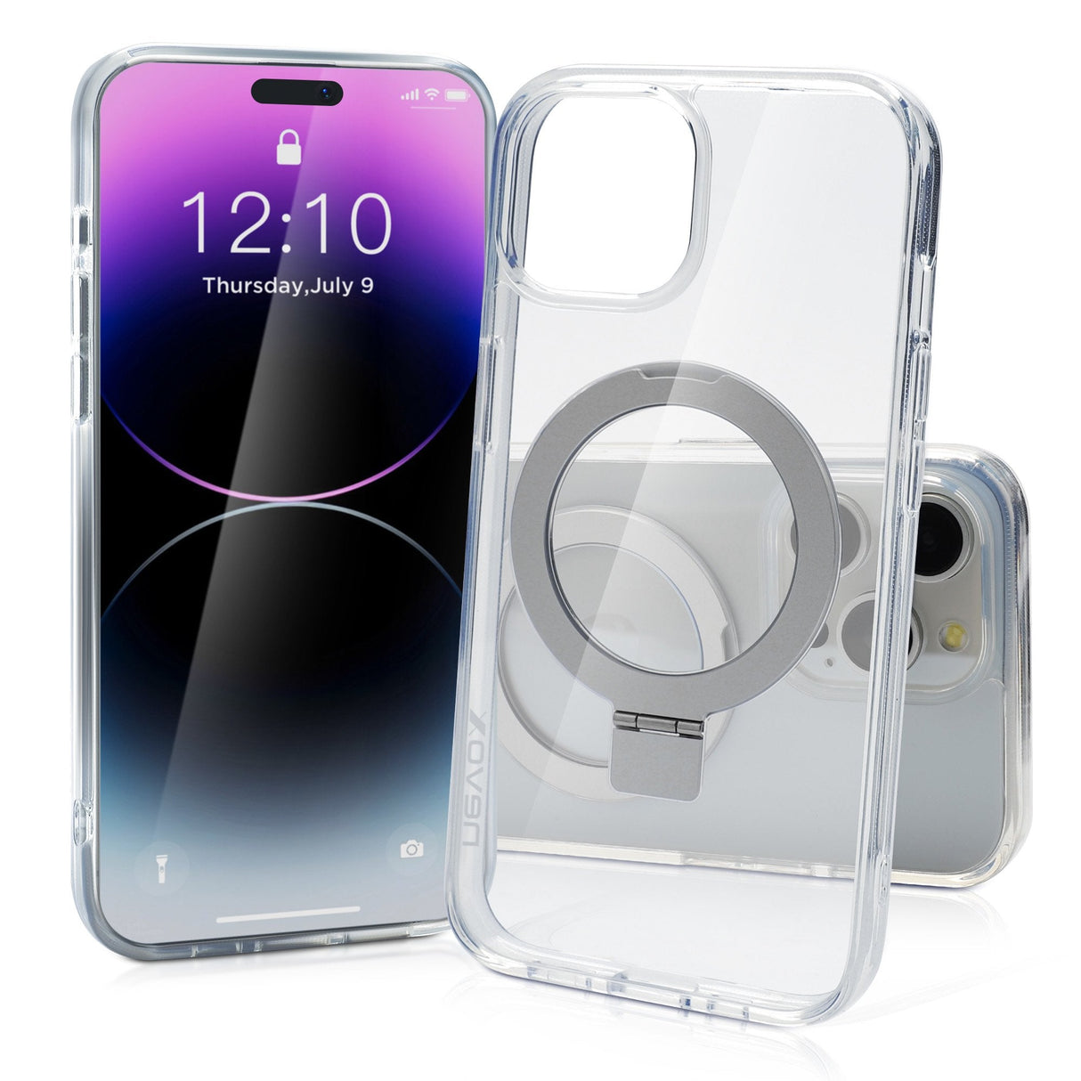 Nevox Styleshell Shockflex Con Función De Soporte, Caja De Teléfonos Celulares Transparente, Iphone 16 Pro Max, Compatible Con Magsafe 4250686414059.0