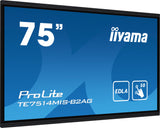 Iiyama Te7514mis-B2ag, Pantalla De Gran Formato Negro (Mate)