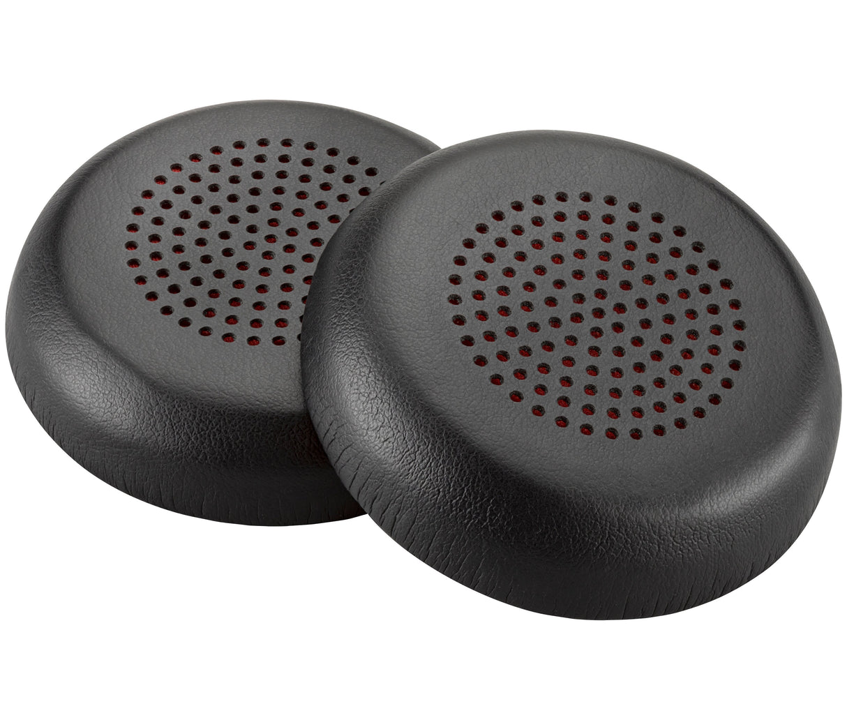 EAN 0017229177963 - HP Poly Voyager Focus 2 Leatherette Ear Cushions (2 Pieces) Juego de fundas protectoras desechables imagen 1