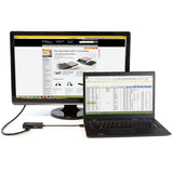 EAN 0065030854290 - StarTech.com MDP2VGDVHD adaptador de cable de vídeo 0,15 m DVI-D + VGA (D-Sub) + HDMI Negro imagen 6