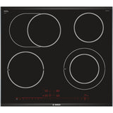 EAN 4242002830940 - Bosch Serie 8 PKN675DP1D hobs Negro, Acero inoxidable Integrado Cerámico 4 zona(s) imagen 1