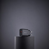 Intenso Usb-Ladegerät 1 X Usb-A  1 X Usb-C 30 Watt Negro
