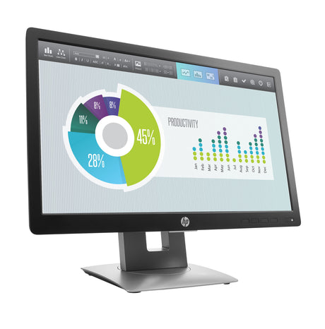 EAN 0889296442820 - HP EliteDisplay E202 pantalla para PC 50,8 cm (20") 1600 x 900 Pixeles HD+ LED Negro, Plata imagen 3