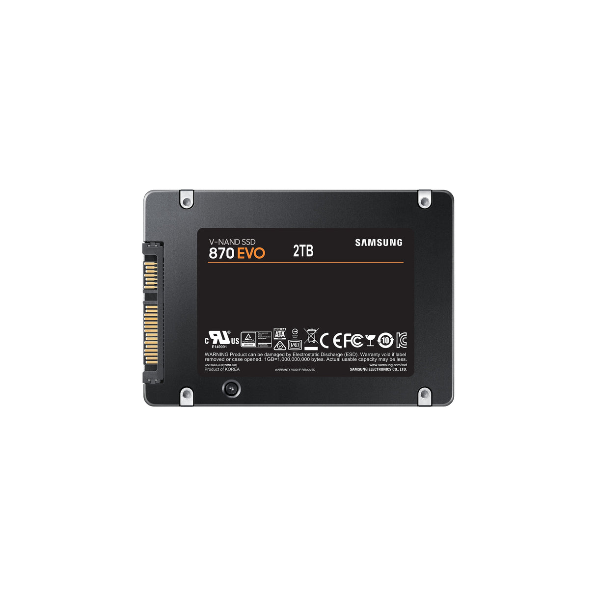 870 Evo 2 Tb 2.5" Serial Ata  Iii V-Nand Mlc
