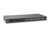 EAN 4015867198940 - LevelOne GEL-2681 switch Gestionado L3 Gigabit Ethernet (10/100/1000) Negro imagen 1