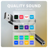 Axagon Ada-Ha Usb-A To 3.5mm Jack Hi-Res Dac Audio Adapter, 384khz 32bit, Stereo