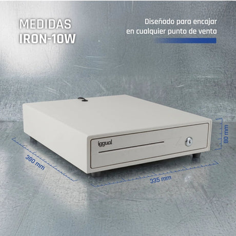 EAN 8435364315316 - iggual IRON-10W Cajón de efectivo electrónico imagen 10