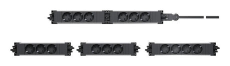 EAN 4057298150265 - Bachmann 906.18820 base múltiple 4 salidas AC Interior Negro imagen 3