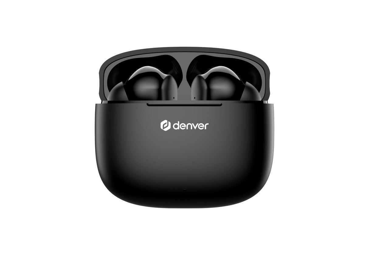 Auriculares Denver Twe 48b Inalambrico Negro