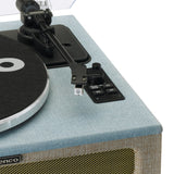 Tocadiscos  Lenco Ls-440  De Tracción Por Correa Azul, Gris Pardo Automático
