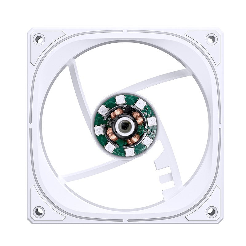 Jonsbo Fr-505wr Ventilador 12 Cm Blanco 1 Pieza(S)