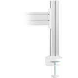 Inline® Slatwall Table Mount, Panel Aluminium 1m Incl. 2 Pillars 0.86m