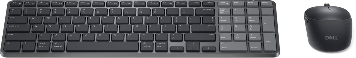 Dell Pro 7 Rechargeable Compact Keyboard And Mouse - Km746 - Us International (Qwerty)