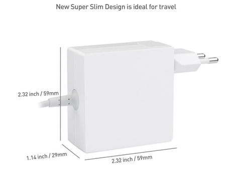 EAN 5711783964520 - CoreParts MBXUSBC-AC0001-W adaptador e inversor de corriente Interior 45 W Blanco imagen 2