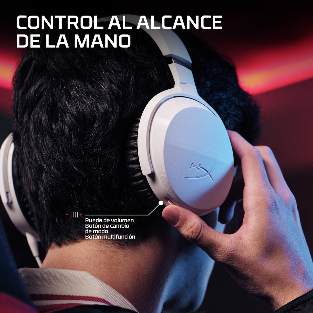 EAN 0199251514654 - HyperX Cloud Stinger 3 Wireless Gaming Headset Negro imagen 5