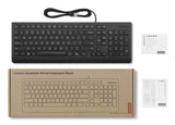 EAN 0195892116318 - Lenovo 4Y41R64647 teclado Hogar / Oficina USB Alemán Negro imagen 3