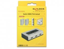 EAN 4043619876631 - DeLOCK 87663 interruptor de video HDMI imagen 2